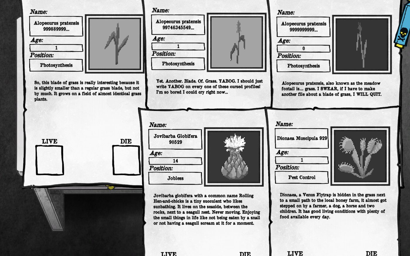 Decision screenshot